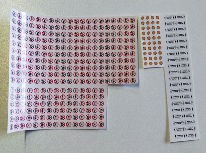 Aršík polepů Rychlost Vozidlo vybočuje